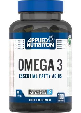 Жирные кислоты Applied Omega 3, 100 вегакапсул