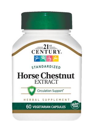 Натуральная добавка 21st Century Horse Chestnut Extract, 60 ве...