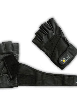 Перчатки для фитнеса Olimp Hardcore Profi Wrist Wrap, Black S