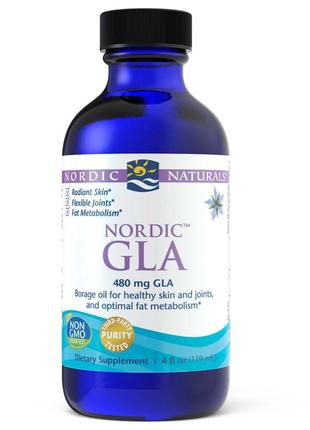 Жирные кислоты Nordic Naturals Nordic GLA, 119 мл