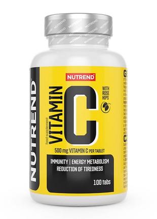 Витамины и минералы Nutrend Vitamin C, 100 таблеток