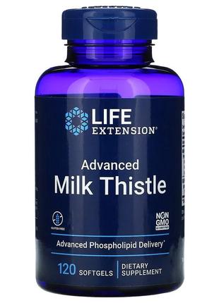 Натуральная добавка Life Extension Advanced Milk Thistle, 120 ...