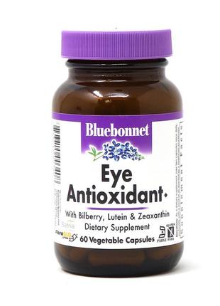 Натуральная добавка Bluebonnet Eye Antioxidant, 60 вегакапсул