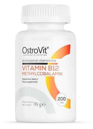 Витамины и минералы OstroVit Vitamin B12 Methylocobalamin, 200...