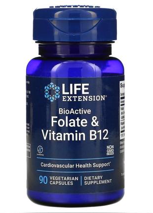 Витамины и минералы Life Extension BioActive Folate & Vitamin ...