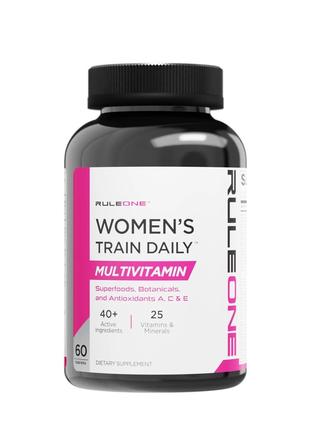 Вітаміни та мінерали Rule 1 Women's Train Daily, 60 таблеток