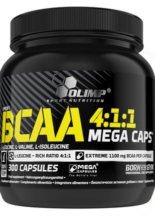 Аминокислота BCAA Olimp BCAA 4:1:1 Mega Caps, 300 капсул