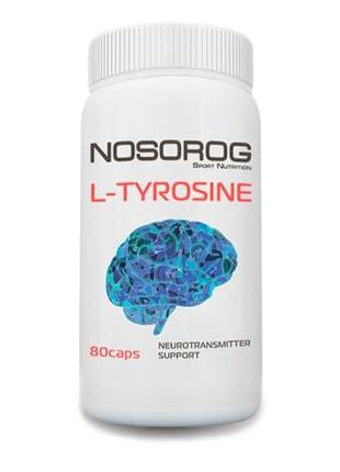 Аминокислота Nosorog L-Tyrosine, 80 капсул