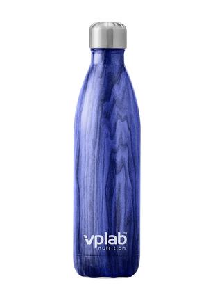 Бутылка VPLab Metal Water Bottle 500 мл, Blue Wood