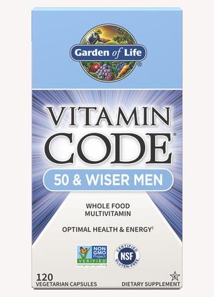 Витамины и минералы Garden of Life Vitamin Code 50 & Wiser Men...