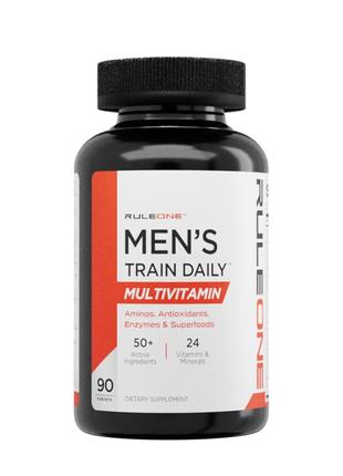 Вітаміни та мінерали Rule 1 Men's Train Daily, 90 таблеток