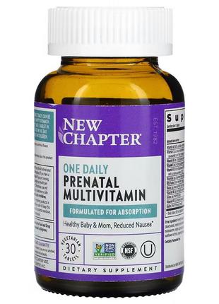 Витамины и минералы New Chapter One Daily Prenatal Multivitami...