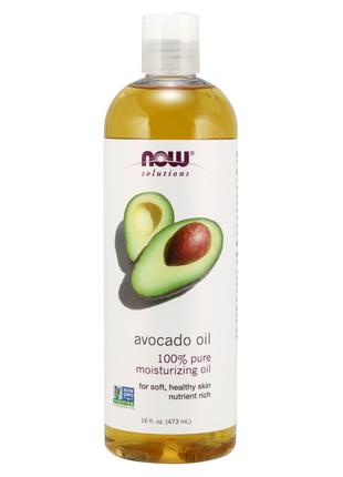 Масло для тела Now Solutions Avocado Oil, 473 мл