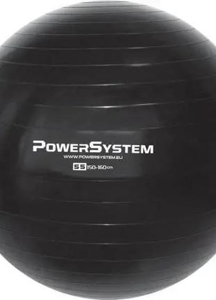 М'яч для фітнесу Power System PS-4011, 55 см, Black