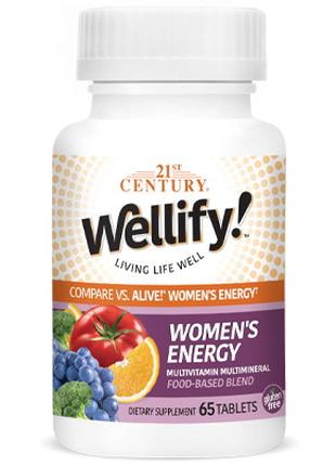 Витамины и минералы 21st Century Wellify! Women's Energy, 65 т...