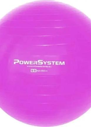 М'яч для фітнесу Power System PS-4011, 55 см, Pink