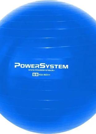 М'яч для фітнесу Power System PS-4011, 55 см, Blue