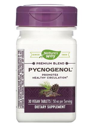 Натуральна добавка Nature's Way Pycnogenol, 30 таблеток