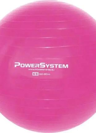 Мяч для фитнеса Power System PS-4012, 65 см, Pink