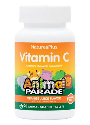 Витамины и минералы Natures Plus Animal Parade Vitamin C Sugar...