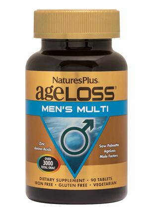 Витамины и минералы Natures Plus AgeLoss Mens Multi, 90 таблеток