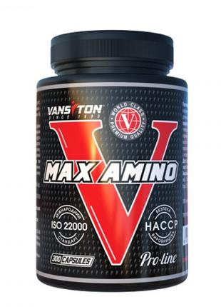 Аминокислота Vansiton Max Amino, 300 капсул