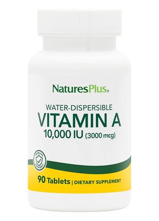 Витамины и минералы Natures Plus Vitamin A 10000 IU, 90 таблеток
