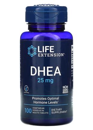Стимулятор тестостерона Life Extension DHEA 25 mg Dissolve, 10...