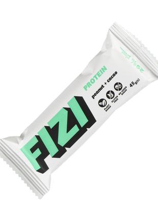 Батончик Fizi Protein Bar, 45 грамм, арахис-какао