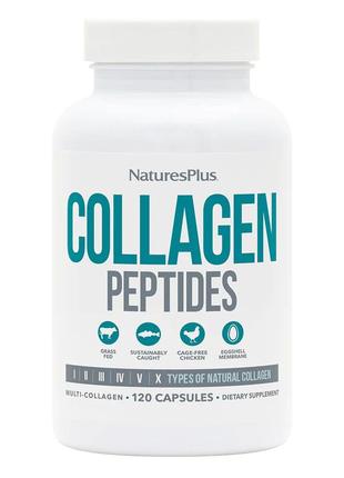 Препарат для суглобів і зв'язок Natures Plus Collagen Peptides...