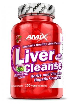 Натуральная добавка Amix Nutrition Liver Cleanse, 100 капсул