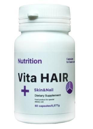 Витамины и минералы EntherMeal Vita Hair + Skin and Nail, 60 к...