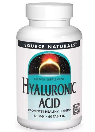 Препарат для суставов и связок Source Naturals Hyaluronic Acid...