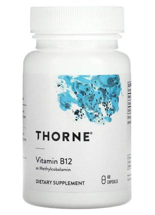Витамины и минералы Thorne Methylcobalamin, 60 вегакапсул