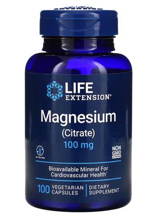 Витамины и минералы Life Extension Magnesium Citrate 100 mg, 1...