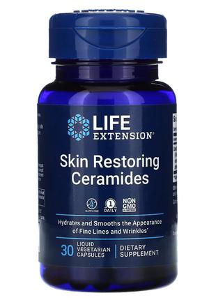Натуральная добавка Life Extension Skin Restoring Ceramides, 3...