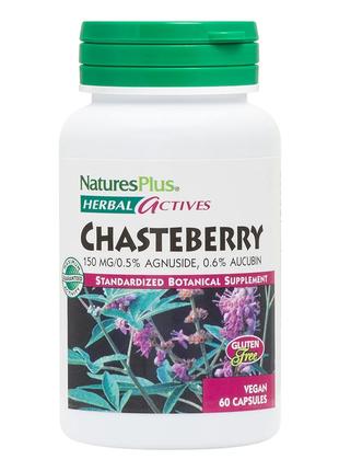 Натуральная добавка Natures Plus Herbal Actives Chasteberry 15...