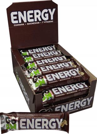 Батончик GoOn Energy Bar БЛОК, 24*50 грамм - Snickers