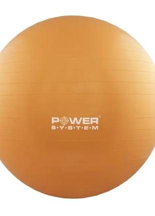 М'яч для фітнесу Power System PS-4012, 65 см, Orange