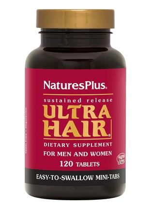 Витамины и минералы Natures Plus Ultra Hair For Men & Women, 1...