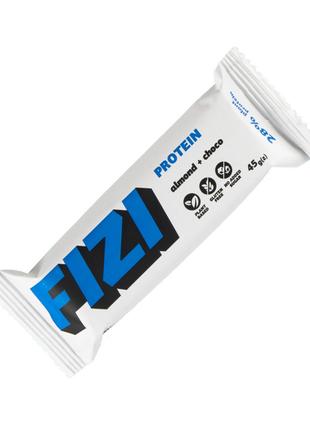 Батончик Fizi Protein Bar, 45 грам, мигдаль-шоколад