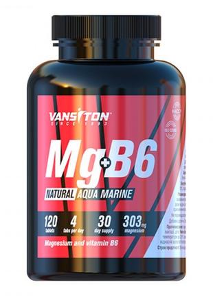 Витамины и минералы Vansiton Mg + B6, 120 таблеток