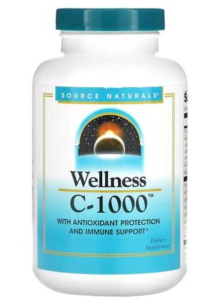 Витамины и минералы Source Naturals Wellness Vitamin C-1000, 1...