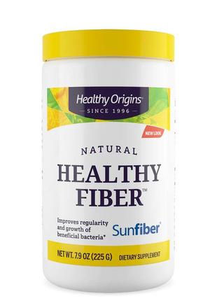 Натуральная добавка Healthy Origins Healthy Fiber, 225 грамм