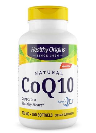 Натуральная добавка Healthy Origins CoQ10 Kaneka Q10 100 mg, 1...