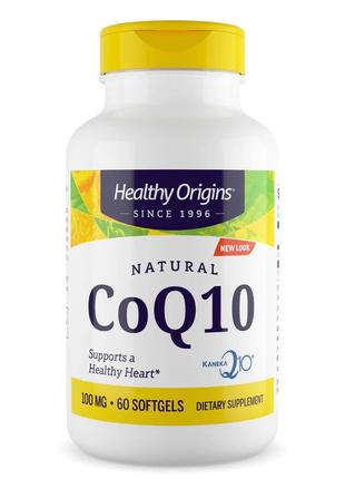 Натуральная добавка Healthy Origins CoQ10 Kaneka Q10 100 mg, 6...