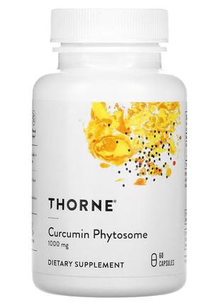 Натуральная добавка Thorne Curcumin Phytosome 1000 mg, 60 капсул