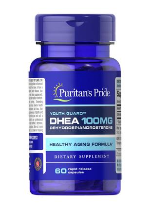 Стимулятор тестостерона Puritan's Pride DHEA 100 mg, 60 капсул