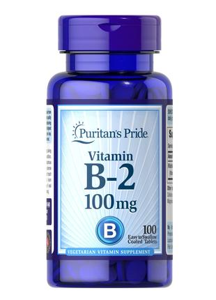 Витамины и минералы Puritan's Pride Vitamin B-2 (Riboflavin) 1...