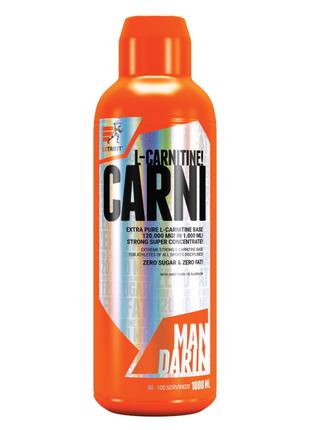 Жиросжигатель Extrifit Carni 120 000 Liquid, 1 литр Мандарин